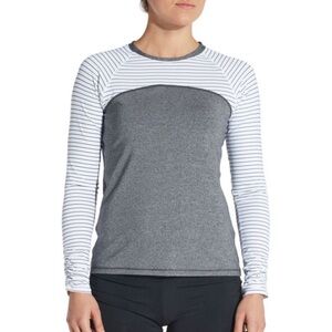 Calia by Carrie Underwood Long Sleeve Color Blocked Rash Guard